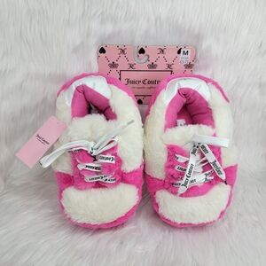 Juicy Couture Faux Fur Sneaker Slippers.
